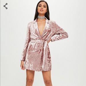 CarliBybel X Missguided Crushed Velvet Wrap